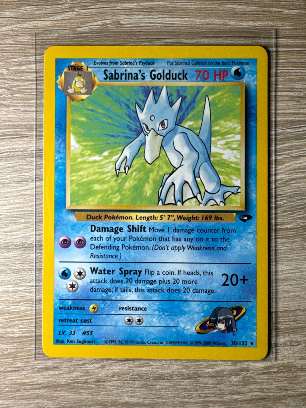 Sabrina's Golduck #30/Pokemon Gym Challenge